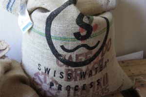 Coffee decaffeinated by Swiss Water Process 